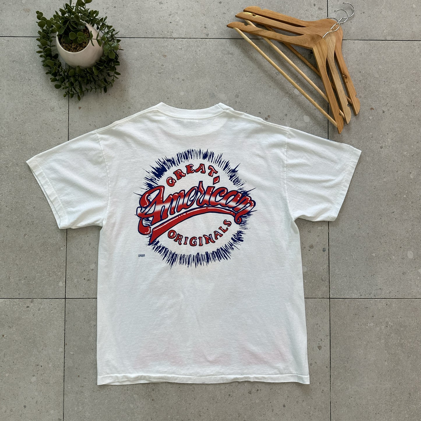 Tazmania American Flag Tee x Warner Bros x Wild Oats