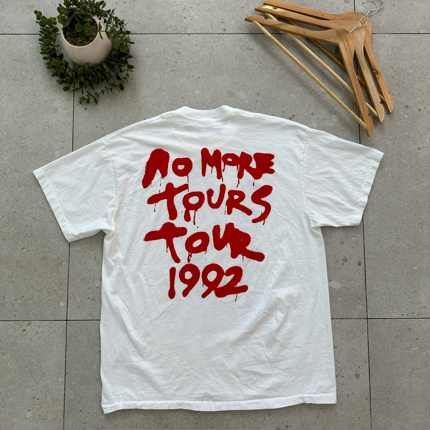 1992 Ozzy Osbourne No More Tours Tour Shirt Double Sided