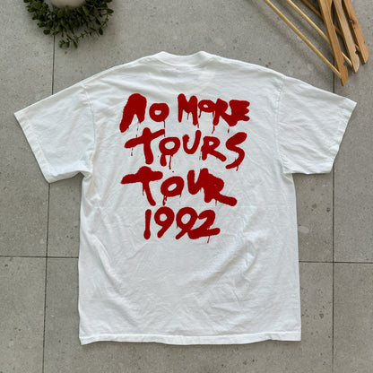 1992 Ozzy Osbourne No More Tours Tour Shirt Double Sided